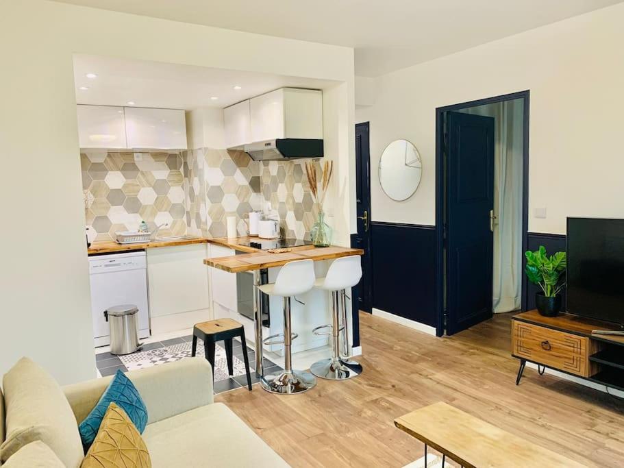 Appartement T2 Ideal Pour Familles Ou Sejour D Affaire Аржантьой Екстериор снимка
